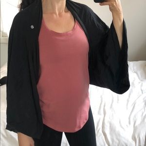 Lululemon All-in-one Wrap Scarf Shirt Dress